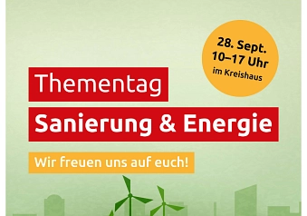 Thementag Energie und Sanierung