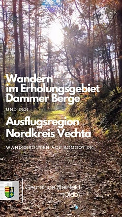 Wanderrouten Komoot © Gemeinde Steinfeld (Oldenburg)